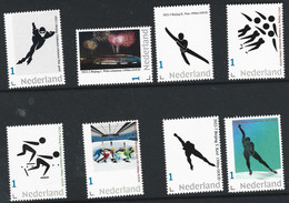 Nederland  2022 Olympics Beijing  Complete Set  Gold Medal Winners        Postfris/mnh/neuf - Unused Stamps