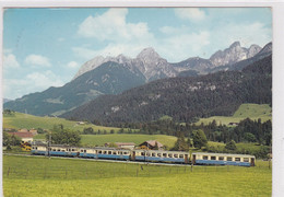 Près De Château D'Oex - Rougemont, Passage Du Train MOB - Rougemont