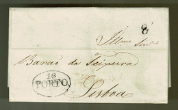 Portugal, 1822, Porto-Lisboa - ...-1853 Préphilatélie