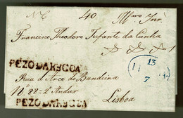 Portugal, 1835, Pezo Da Régua-Lisboa - ...-1853 Prephilately