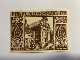 Allemagne Notgeld Paderborn 75 Pfennig - Collections