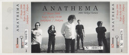 ANATHEMA 20O6 CONCERT TICKET ANKARA TURKEY ROCK POV - Concert Tickets