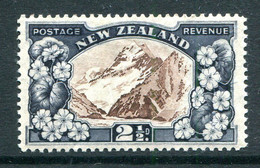 New Zealand 1935-36 Pictorials - Single Wmk. - 2½d Mt. Cook - P.13½ X 14 HM (SG 560b) - Ungebraucht