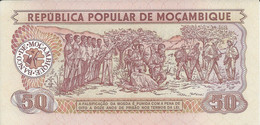 MOZAMBIQUE   -   50  Meticais   1986   -- UNC -- - Mozambique