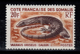 Cote Des Somalis - YV 328 N* Varan Cote 7 Euros - Unused Stamps