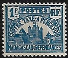 MADAGASCAR TAXE N°16 N* - Timbres-taxe