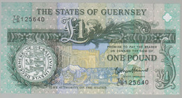 Guernsey Banknote Bethan Haines (Signed) One Pound Condition AUNC - Guernesey