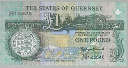 Guernsey Banknote Bethan Haines (Signed) One Pound Condition AUNC - Guernsey