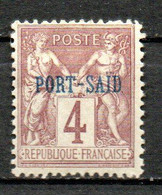 Col24 Colonies Port Said N° 4 Neuf Sans Gomme  Cote 2,25€ - Unused Stamps