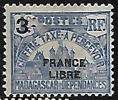 MADAGASCAR TAXE N°27 N* - Timbres-taxe