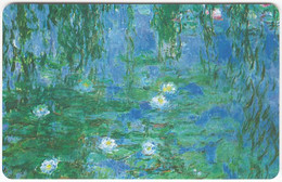 GERMANY A-Serie A-340 - 06 04.01 - Painting, Claude Monet - MINT - A + AD-Series : D. Telekom AG Advertisement