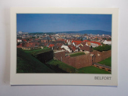 BELFORT    Vue Générale Depuis Le Sommet Des Fortifications  De Vauban - Belfort – Siège De Belfort