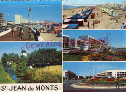 85- ST SAINT JEAN DE MONTS- BOULEVARD DE LA MER-LE MARAIS -LA PLAGE- LES NOUVELLES AVENUES - Saint Jean De Monts