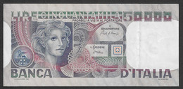 Italia - Banconota Circolata Da 50.000 Lire "Volto Di Donna" P-107d - 1982 #19 - 50000 Lire