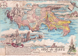 ISLE De BATZ - Landkarten