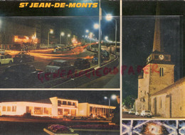 85- SAINT JEAN DE MONTS- ST JEAN DE MONTS- EGLISE -PALAIS CONGRES LA NUIT VENDEE - Saint Jean De Monts