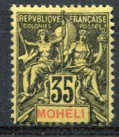 Mohéli              9 * - Unused Stamps