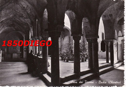 CAVA DEI TIRRENI - BADIA ( CHIOSTRO )  F/GRANDE VIAGGIATA  1952? - Cava De' Tirreni