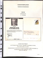 NN - D - [90162]TB//-NN - Belgique 1992-95 - ??? - MALDEGEM, Oiseaux - Briefe U. Dokumente