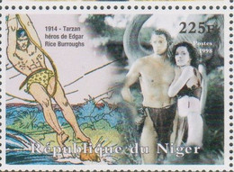1998 Niger Mnh - Tarzan Edgar Rice Comics - Niger (1960-...)