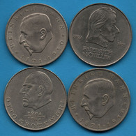 DDR RDA LOT 4 X 20 MARK 1971 - 1972 - 1973 - Lots & Kiloware - Coins