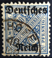 ALLEMAGNE Empire                     Service N° 15 AC                     OBLITERE - Oficial