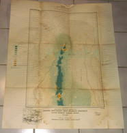 Carte Minière -  Vers1913, Magnemetric Map Of Moose Mountain Iron Bearing District, Sudbury Ontario 55 X 66.5cm - Non Classés