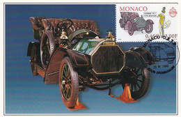 Carte Maximum Monaco 2000 2257 Voiture Car Humber Beeston - Cartoline Maximum