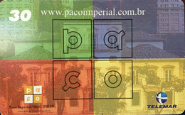 Phone Card Manufactured By Telemar In 2000 - Paço Imperial - This Is A Historic Building Located In The Current Praça XV - Cultural