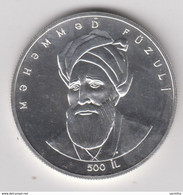 @Y@   Azerbaijan 50 Manat   1996  Silver Proof - Aserbaidschan