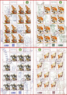 M 2020.06.15. Small And Large Animals - Used Sheet - Oblitérés