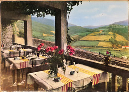 Carte Postale : 64 BIRIATOU : Vue De L'Espagne Depuis La Terrasse De L'Auberge "GALANT" - Biriatou