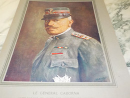 PORTRAIT LE GENERAL CADORNA 1917 - 1914-18