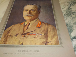 PORTRAIT SIR DOUGLAS HAIG 1917 - 1914-18