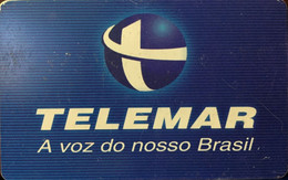 Phone Card Manufactured By Telemar In 1999 - Telemar A Voz Do Nosso Brasil - Operatori Telecom