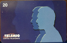 Phone Card Manufactured By Telemig In 1999 - Gemini Sign - May 21st To June 20th - Dierenriem