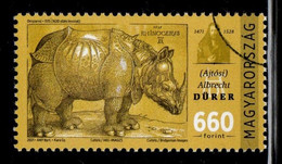 HUNGARY - 2021. - Specimen - 550th Anniversary Of The Birth Of Albrecht Dürer / Indian Rhinoceros  MNH!!! - Prove E Ristampe