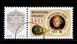 HUNGARY - 2021. SPECIMEN Benyovszky Memorial Year / Personalized Stamp / Explorer / Adventurer MNH!!! - Ensayos & Reimpresiones