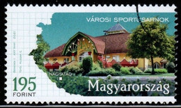 HUNGARY - 2021. SPECIMEN - Landscapes And Cities - Nagyatád - Town’s Sports Hall MNH!!! - Prove E Ristampe