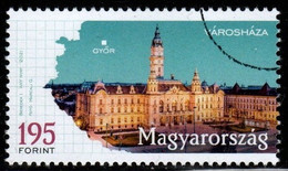 HUNGARY - 2021. SPECIMEN - Landscapes And Cities - Győr - City Hall  And Castle MNH!!! - Probe- Und Nachdrucke