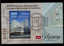 HUNGARY - 2021.SPECIMEN S/S -  94th Stamp Day /  Hunfila 2021 Budapest National Stamp Exhibition MNH!!! - Ensayos & Reimpresiones