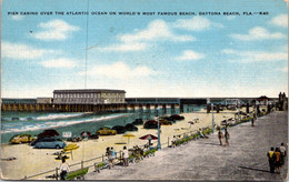 Florida Daytona Beach Pier Casino Over The Atlantic Ocean - Daytona