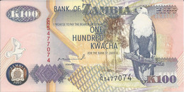 Zambie   -   100  Kwacha   1992   - UNC - Zambie