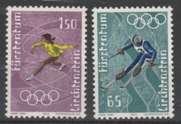 Liechtenstein - Tp De 1971 - Jeux Olympiques D'hiver De Sapporo - MI N° 553/54 MNH ** - Inverno1972: Sapporo
