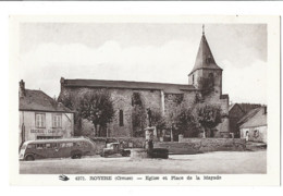 23 -   ROYERE- Eglise Et Place De La Mayade  27 - Royere