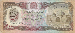 AFGHANISTAN   -   1000 Afghanis 1991  -- UNC -- - Afghanistan