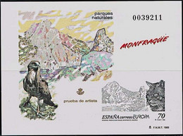 [P69] España 1999, Prueba De Artista. Parques Naturales. Monfragüe - Proofs & Reprints