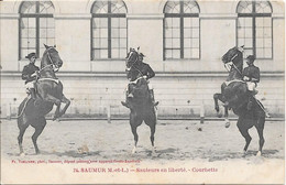 SAUMUR - Sauteurs En Liberté - Courbette - Hippisme