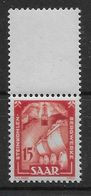 Sarre N°260 - Neuf ** Sans Charnière - TB - Unused Stamps