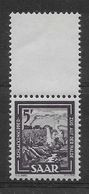 Sarre N°257 - Neuf ** Sans Charnière - TB - Unused Stamps